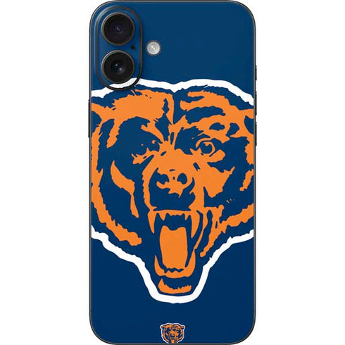 NFL Chicago Bears Retro Logo iPhone 16 Plus Skin