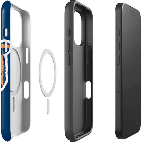 NFL Chicago Bears Retro Logo iPhone 16 Pro Max Magsafe Impact Case