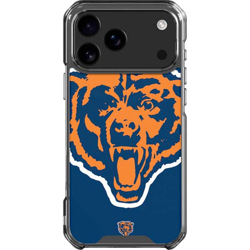 NFL Chicago Bears Retro Logo iPhone 18 Pro Max Clear Case