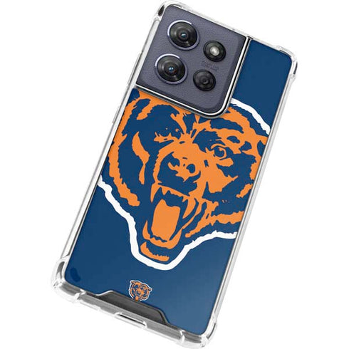 NFL Chicago Bears Retro Logo Moto G Power 5G (2025) Clear Case