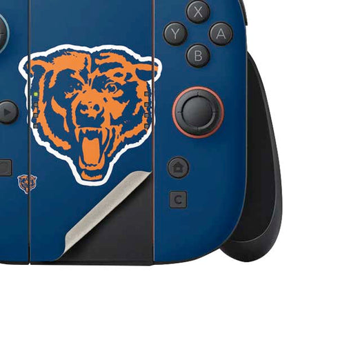 NFL Chicago Bears Retro Logo Nintendo Switch 2 (2025) Joy-Con Controller Skin