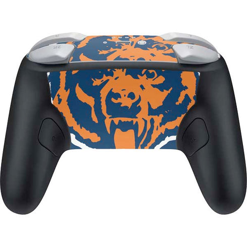 NFL Chicago Bears Retro Logo Nintendo Switch 2 (2025) Pro Controller Skin