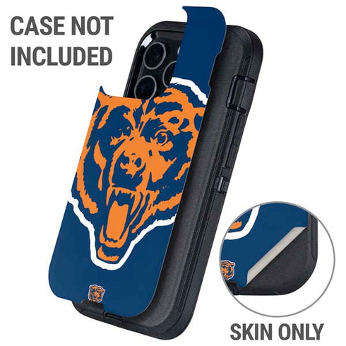 NFL Chicago Bears Retro Logo Otterbox Defender iPhone Skin