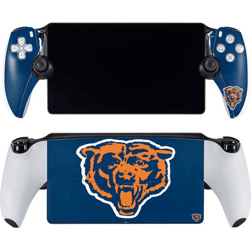 NFL Chicago Bears Retro Logo PlayStation Portal Remote Player Skin