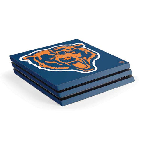 NFL Chicago Bears Retro Logo PlayStation PS4 Skins