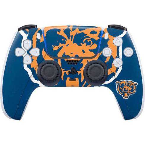 NFL Chicago Bears Retro Logo PlayStation PS5 Skins