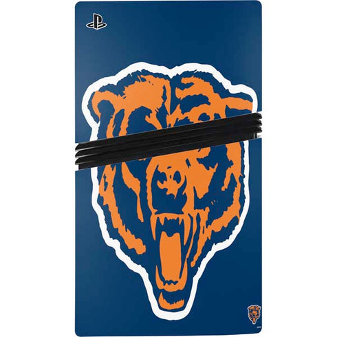 NFL Chicago Bears Retro Logo PS5 Pro Console Skin