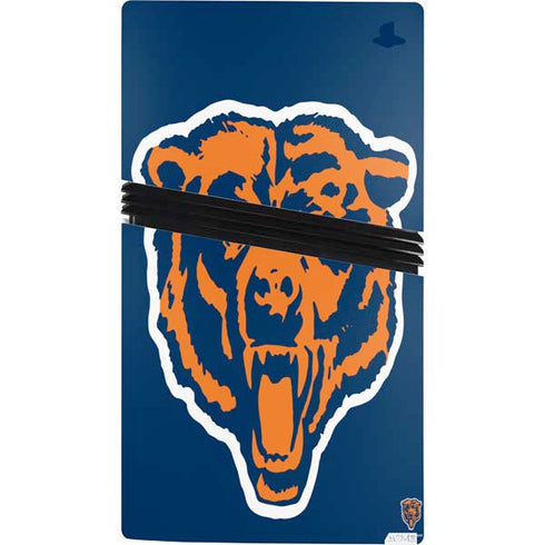 NFL Chicago Bears Retro Logo PS5 Pro Console Skin