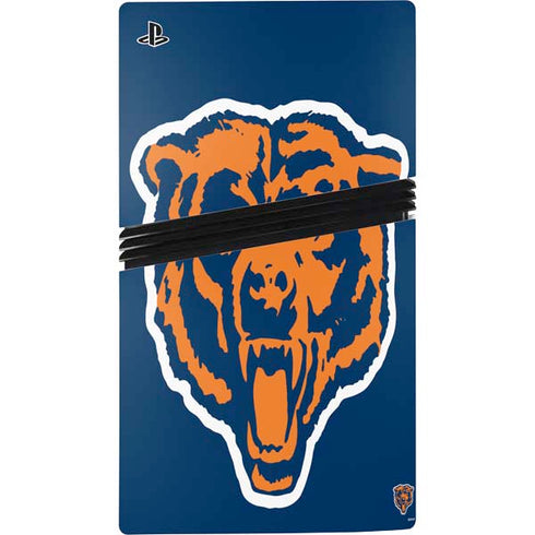 NFL Chicago Bears Retro Logo PS5 Pro Disk Bundle Skin