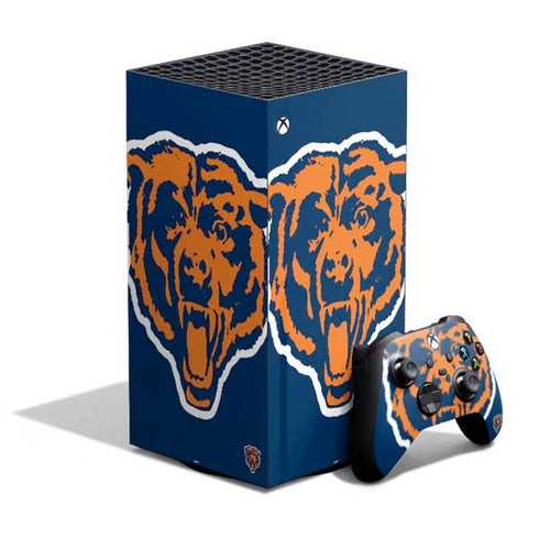 NFL Chicago Bears Retro Logo XBox Series X Digital Edition Bundle Skin