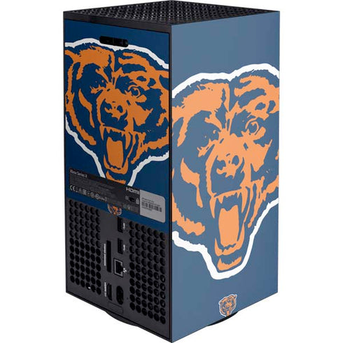 NFL Chicago Bears Retro Logo XBox Series X Digital Edition Console Skin