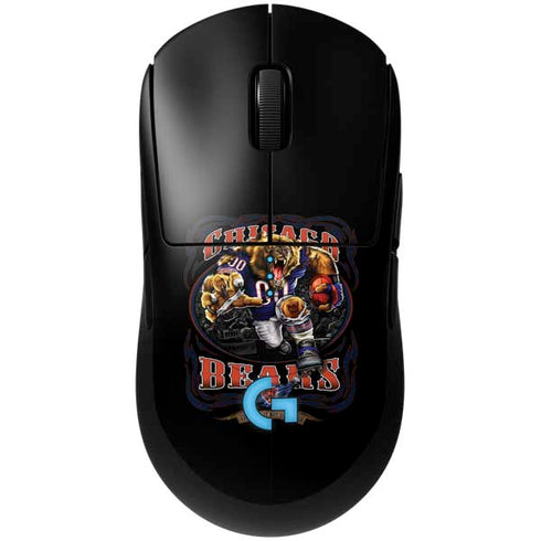 Liquid Blue NFL Chicago Bears Running Back G Pro Wireless Gaming Mouse Skin
