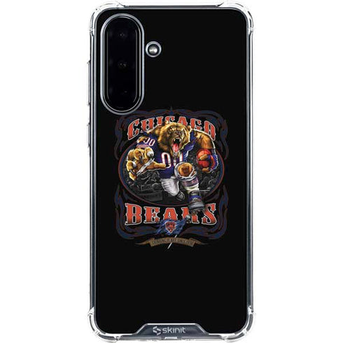 Liquid Blue NFL Chicago Bears Running Back Galaxy A36 5G Clear Case