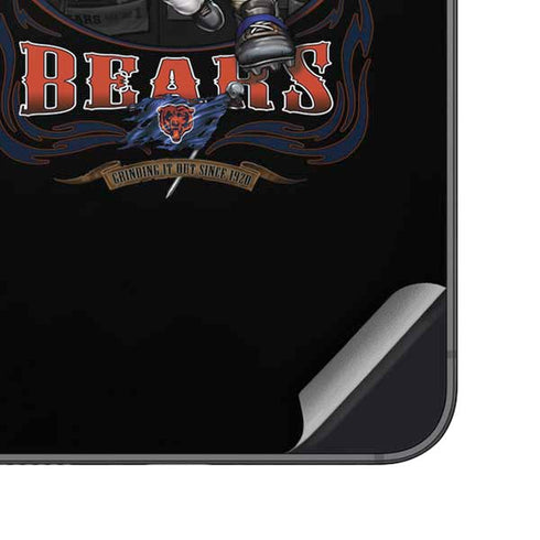 Liquid Blue NFL Chicago Bears Running Back Galaxy S24 Plus Skin