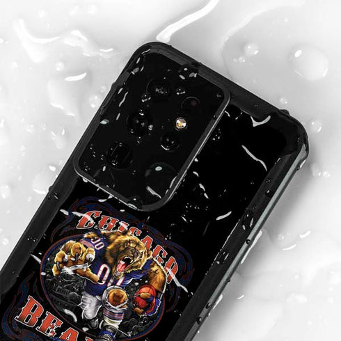 Liquid Blue NFL Chicago Bears Running Back Galaxy S24 Ultra Waterproof Case