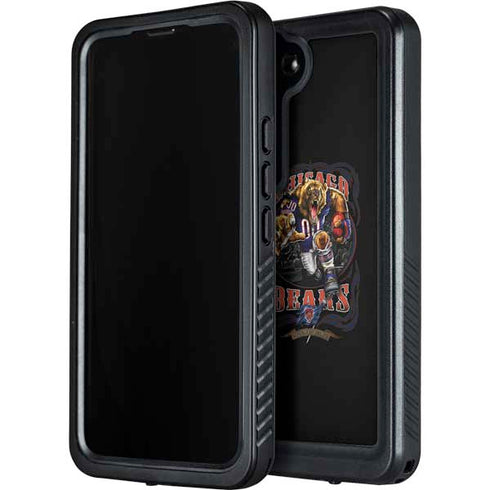 Liquid Blue NFL Chicago Bears Running Back Galaxy S24 Waterproof Case