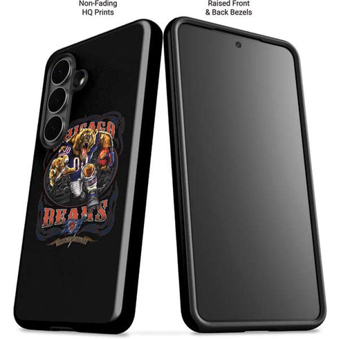 Liquid Blue NFL Chicago Bears Running Back Galaxy S26 Plus Impact Case
