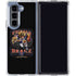 Liquid Blue NFL Chicago Bears Running Back Galaxy Z Fold5 5G Clear Case