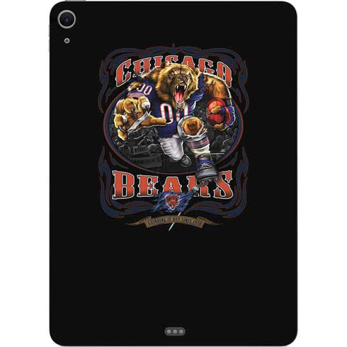 Liquid Blue NFL Chicago Bears Running Back Apple iPad Air Skin