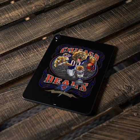 Liquid Blue NFL Chicago Bears Running Back Apple iPad Pro Skin