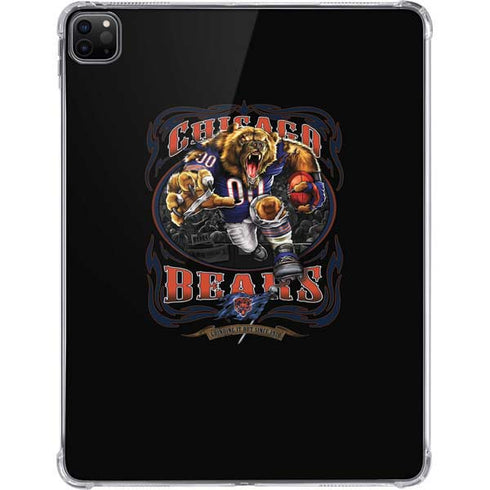 Liquid Blue NFL Chicago Bears Running Back iPad Pro 11in (2024) Clear Case