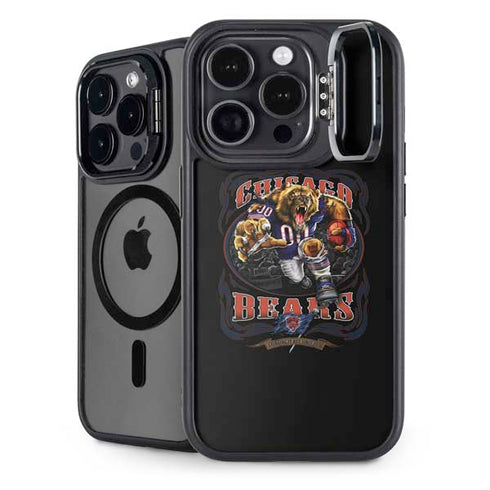 Liquid Blue NFL Chicago Bears Running Back iPhone 14 Pro Max Kickstand Case