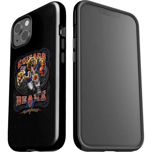 Liquid Blue NFL Chicago Bears Running Back iPhone 15 Impact Case