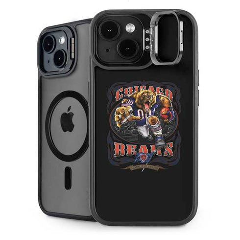 Liquid Blue NFL Chicago Bears Running Back iPhone 15 Kickstand Case