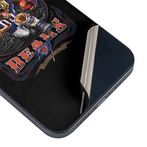 Liquid Blue NFL Chicago Bears Running Back iPhone 15 Skin