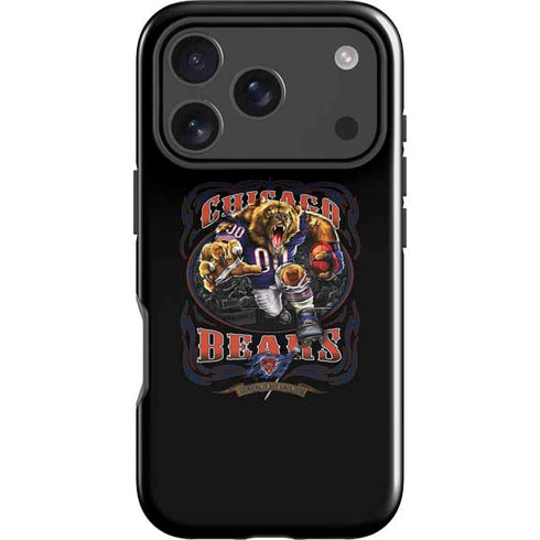 Liquid Blue NFL Chicago Bears Running Back iPhone 18 Pro Max Impact Case