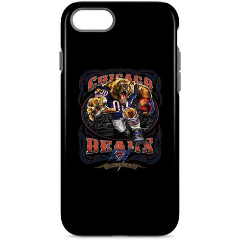 Liquid Blue NFL Chicago Bears Running Back iPhone Cases