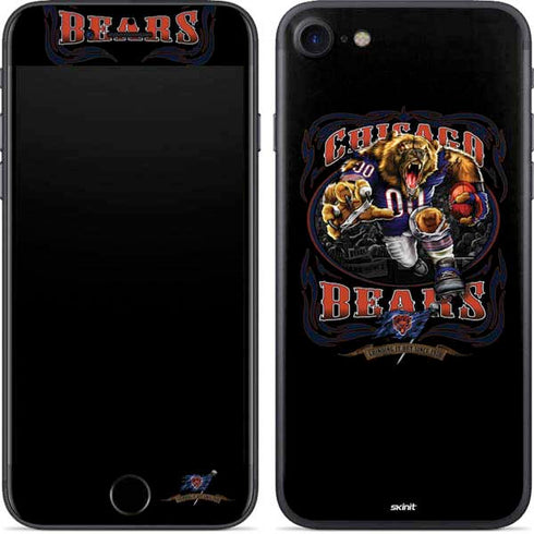 Liquid Blue NFL Chicago Bears Running Back iPhone 8 Skin
