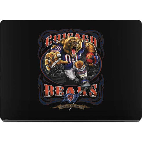Liquid Blue NFL Chicago Bears Running Back Apple MacBook Pro 14-inch Skin