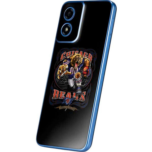 Liquid Blue NFL Chicago Bears Running Back Moto G Play 4G (2024) Skin