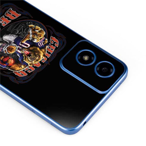 Liquid Blue NFL Chicago Bears Running Back Moto G Play 4G (2024) Skin