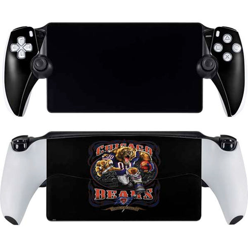 Liquid Blue NFL Chicago Bears Running Back PlayStation Portal Remote Player Skin