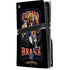 Liquid Blue NFL Chicago Bears Running Back PS5 Pro Disk Console Skin
