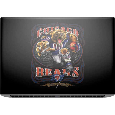 Liquid Blue NFL Chicago Bears Running Back HP ZBook Fury 16 G10 Skin