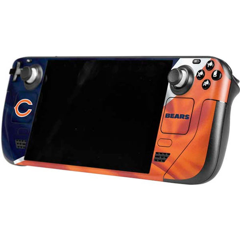 NFL Chicago Bears Steam Deck Handheld Gaming Computer OLED Skin