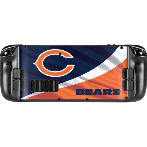 NFL Chicago Bears Steam Deck Handheld Gaming Computer OLED Skin