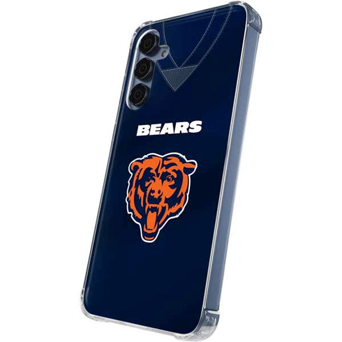NFL Chicago Bears Team Jersey Galaxy A55 5G Clear Case