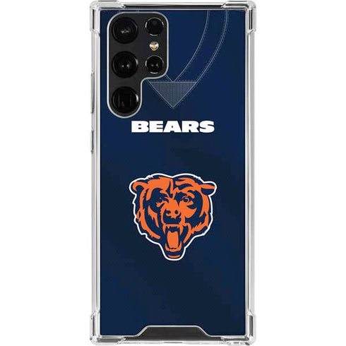 NFL Chicago Bears Team Jersey Galaxy S23 Ultra Clear Case