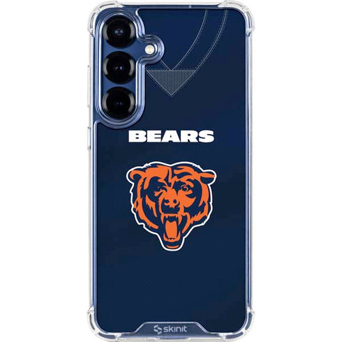 NFL Chicago Bears Team Jersey Galaxy S25 Plus Clear Case