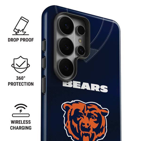NFL Chicago Bears Team Jersey Galaxy S26 Ultra Impact Case