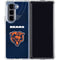 NFL Chicago Bears Team Jersey Galaxy Z Fold5 5G Clear Case