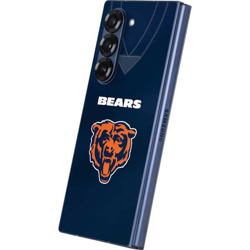 NFL Chicago Bears Team Jersey Galaxy Z Fold6 Skin