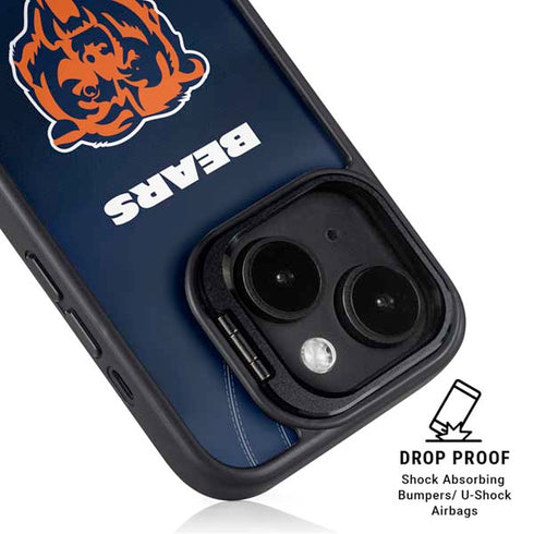 NFL Chicago Bears Team Jersey iPhone 14 Plus Kickstand Case