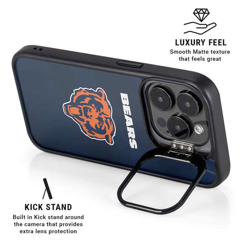 NFL Chicago Bears Team Jersey iPhone 15 Pro Max Kickstand Case