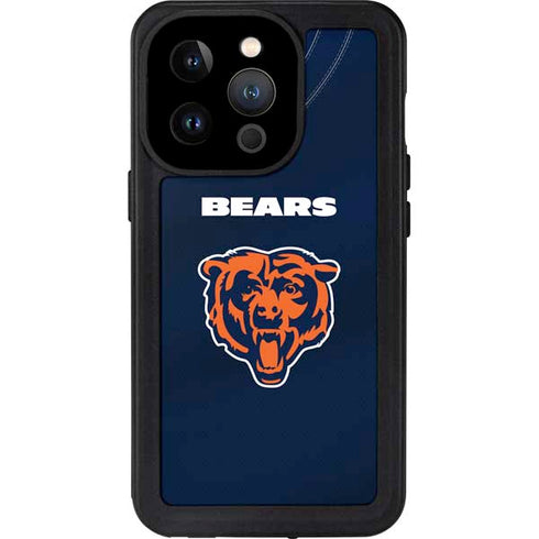 NFL Chicago Bears Team Jersey iPhone 15 Pro Waterproof Case