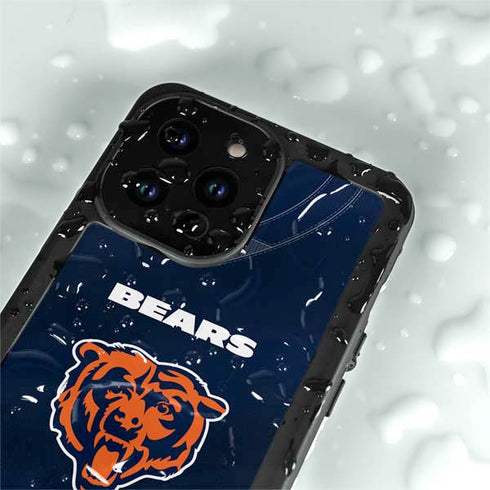 NFL Chicago Bears Team Jersey iPhone 15 Pro Waterproof Case